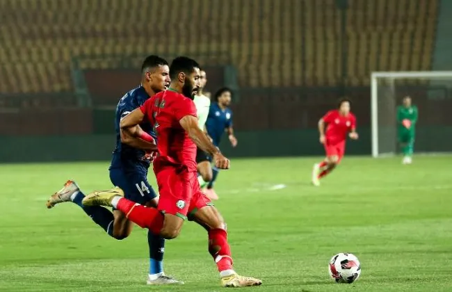إنبى يتقدم على مودرن سبورت بهدف