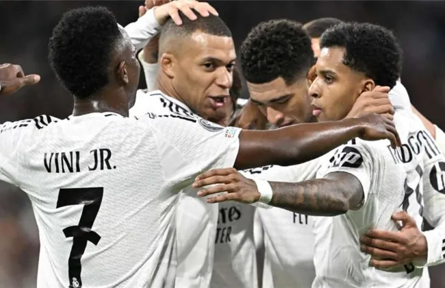 صواريخ ميليتاو ومبابي تقود ريال مدريد للحفاظ على صدارة الليجا 