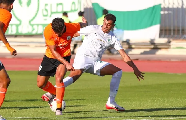التعادل السلبى يحسم الشوط الأول بين المصرى وفاركو 