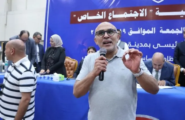 وزير الرياضة يعتمد نتيجة الجمعية العمومية 
