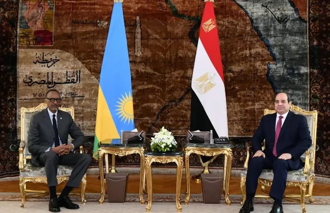 الرئيس السيسى يؤكد حرص مصر على مواصلة دعم رواندا فى تحقيق تطلعاتها التنموية 