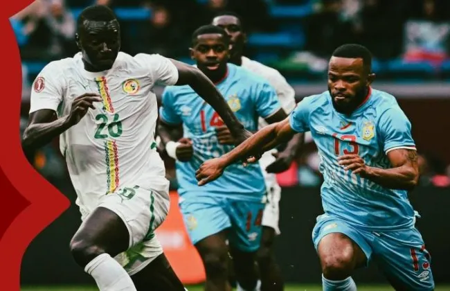 التعادل 1-1 يحسم قمة السنغال ضد الكونغو الديمقراطية فى أمم أفريقيا
