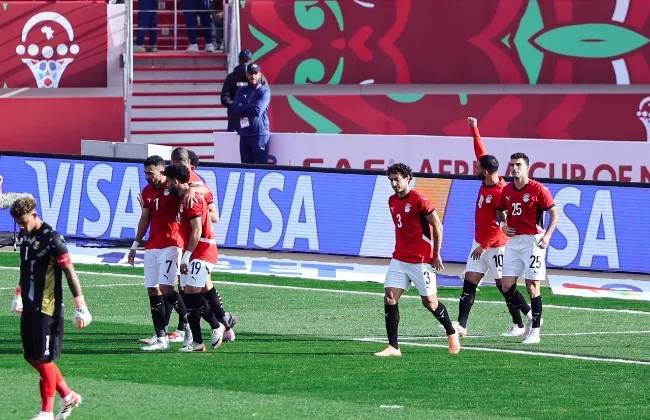 منتخب الفراعنة يتعادل مع أنجولا سلبيًا فى الشوط الأول