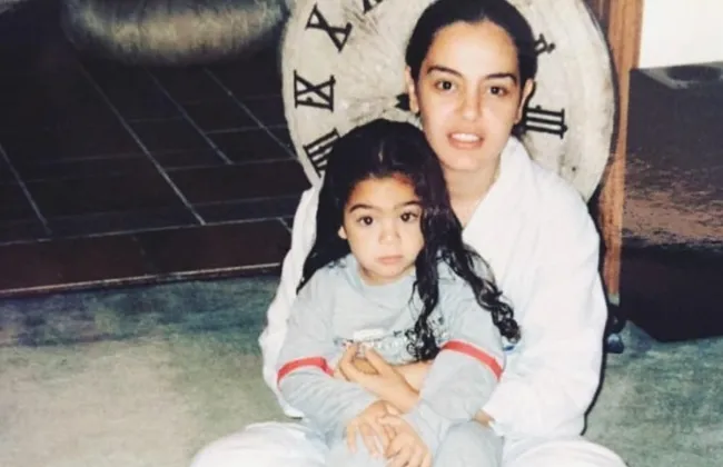 شريهان تحتفل ببداية عام 2026 برسالة مؤثرة لابنتها