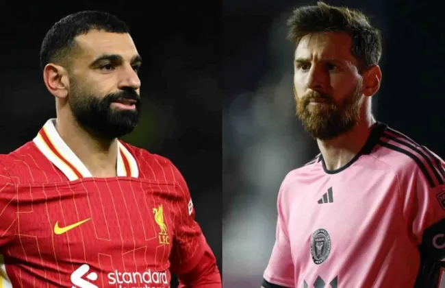 محمد صلاح يتخطى ميسي ويزاحم بيليه برقم تاريخي بعد تألقه فى أمم أفريقيا