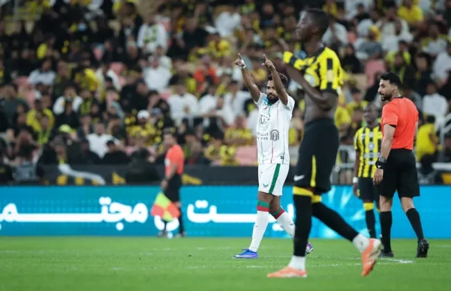 الاتفاق يفوز على اتحاد جدة بهدف نظيف فى الدورى السعودى