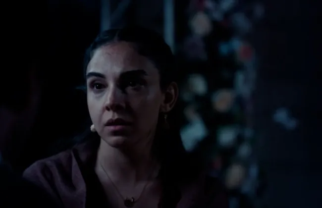  سلمى أبو ضيف خلال أحداث الحلقة الرابعة عشر من مسلسل عرض وطلب