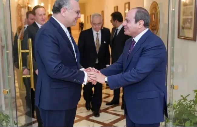 استقبال الرئيس عبد الفتاح السيسي السيد مسعد بولس كبير مستشاري رئيس الولايات المتحدة الأمريكية