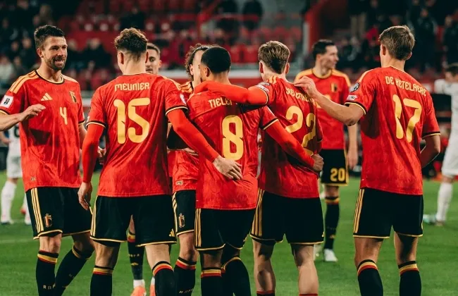 منتخب بلجيكا يكتسح تونس بخماسية قبل مواجهة مصر فى كأس العالم