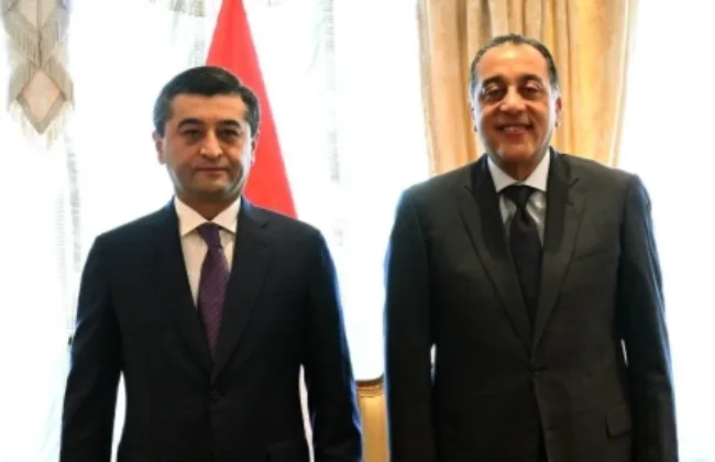رئيس الوزراء يستقبل وزير خارجية أوزبكستان