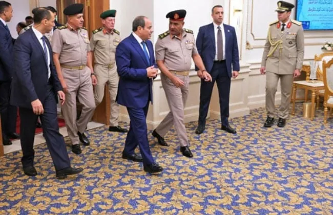 وصول الرئيس السيسى إلى مقر حفل تخرج الدورة الثالثة لأئمة الأوقاف