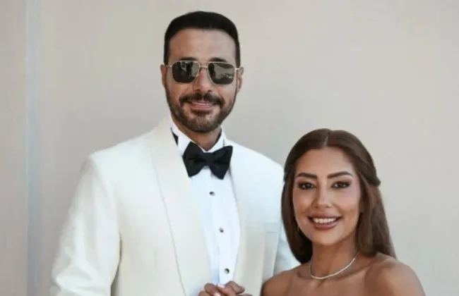 استعدادات أحمد السعدنى لزفافه برفقة زوجته