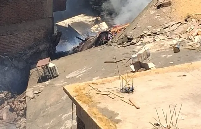 النيابة تباشر التحقيق فى حريق ورشة نجارة ومنزل منشأة ناصر