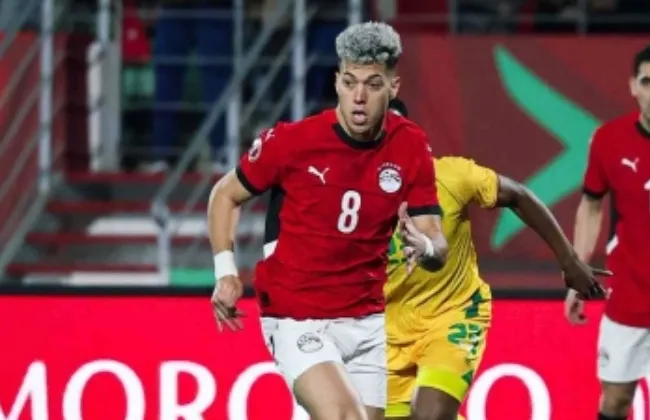 منتخب مصر يتقدم على أستراليا بهدف إمام عاشور بعد 15 دقيقة