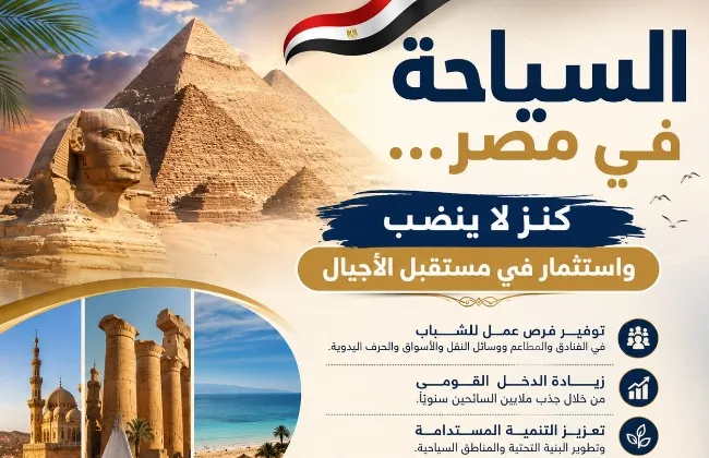 السياحة في مصر… كنز لا ينضب واستثمار في مستقبل الأجيال