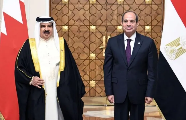 الرئيس السيسى يستقبل ملك البحرين اليوم لبحث مستجدات القضايا الإقليمية والدولية