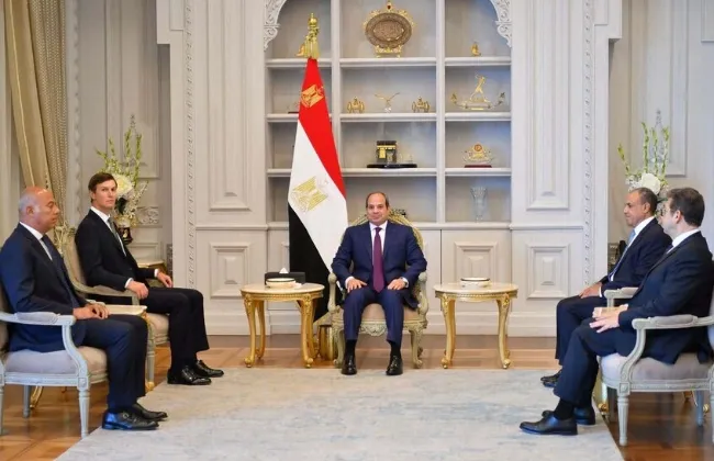 جاريد كوشنر: مصر شريك محورى للولايات المتحدة فى الشرق الأوسط