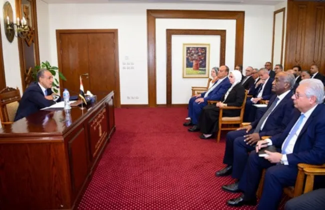 وزير الخارجية يلتقي رؤساء البعثات المصرية في الخارج