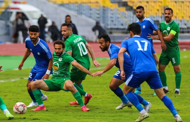 المصري وسموحة يكتفيان بتعادل سلبي في الشوط الأول