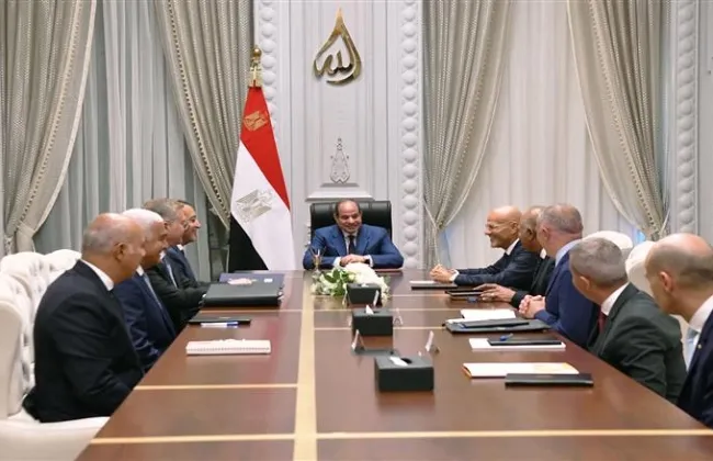 توجيهات رئاسية لترسيخ دور مصر كمركز لتداول وإسالة وتصدير الغاز
