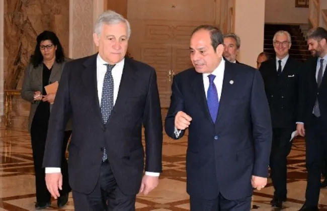 الرئيس السيسى يهنئ ميلونى بأطول حكومة إيطالية منذ الحرب العالمية الثانية