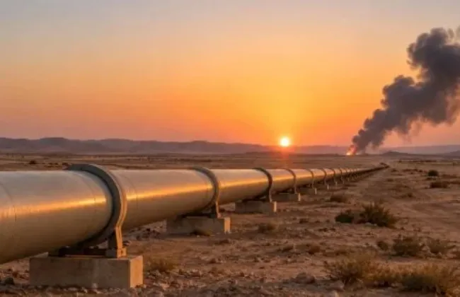 استهداف خط أنابيب «شرق-غرب» بالسعودية بمسيرات قادمة من العراق.