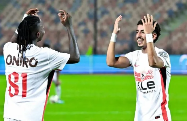 الزمالك يتقدم على بطل جيبوتى بثلاثية السعيد فى الشوط الأول