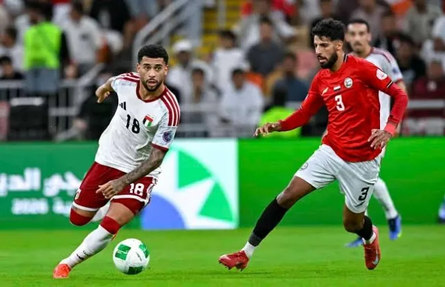 منتخب الإمارات يفتتح مشواره في كأس الخليج برباعية ضد اليمن