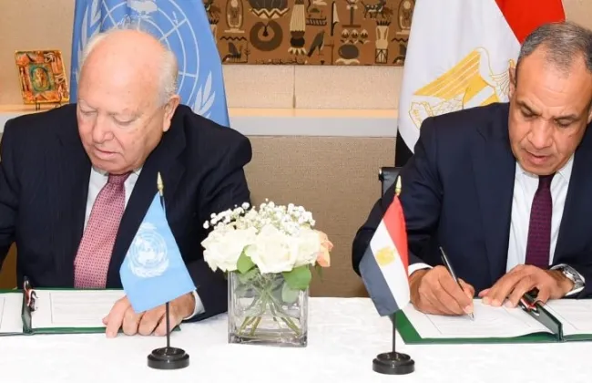 وزير الخارجية يشارك فى مراسم توقيع مذكرة تفاهم مع تحالف الأمم المتحدة للحضارات