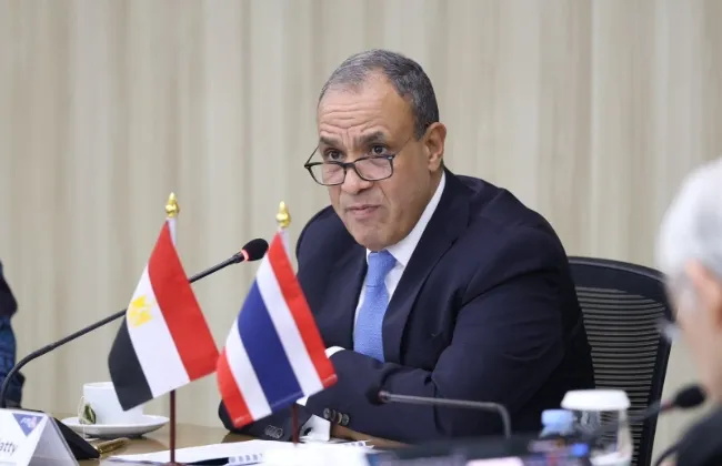 وزير الخارجية يشارك في منتدى الأعمال المصري–التايلاندي ويلتقي رئيسة اتحاد الصناعات بتايلاند