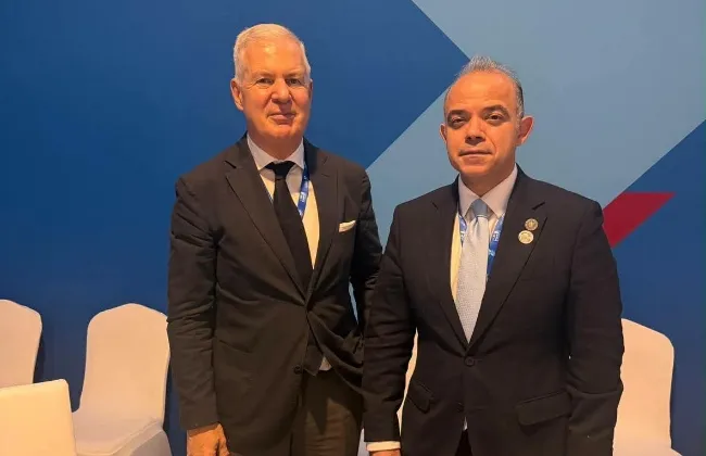 وزير الاستثمار يبحث مع أمين غرفة التجارة الدولية سبل تعزيز تنافسية الصادرات