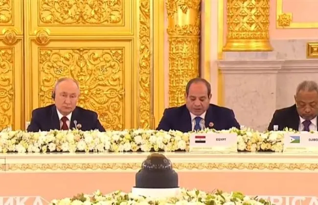 فخامة الرئيس السيسي: نجاح الشراكة الروسية الأفريقية بتحويل التفاهمات السياسية والاقتصادية لمشروعات مستدامة